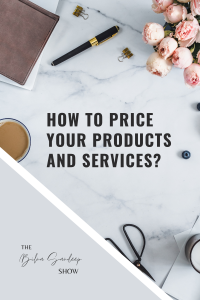 price your products and services
