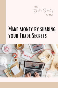 make money by sharing knowledge
