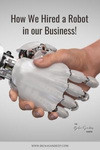 Help your business with robots, Robot in business, hire a robot, grow your business, Artificial intelligence