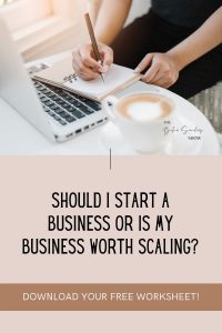 Start a Business, how should I scale up my business