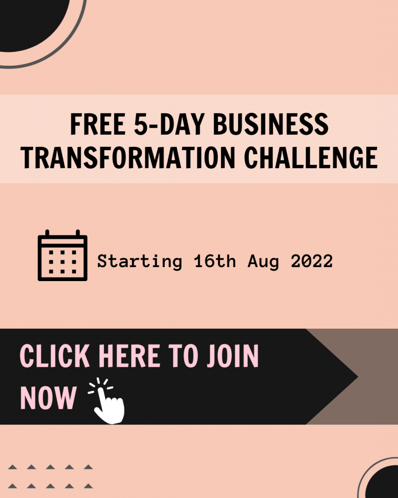 Business strategies, Free challenge, Homepreneurs club