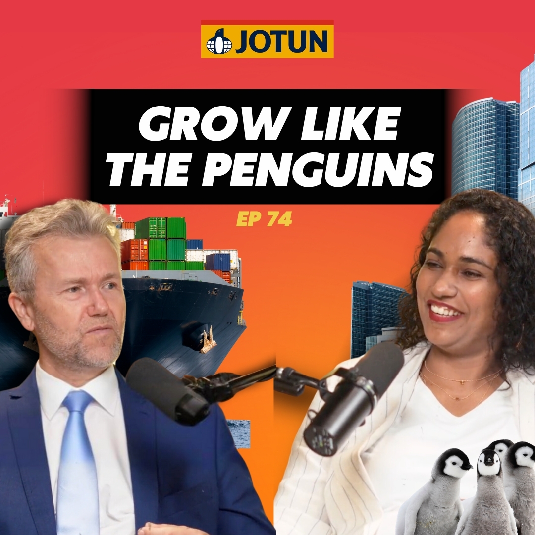 EP 74 – Building Success with Jotun UAE: Leadership, Sustainability & Innovation – Ft Kjetil Urheim